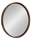 Mercury Row Loftis Mirror - Walnut Brown