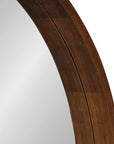 Mercury Row Loftis Mirror - Walnut Brown