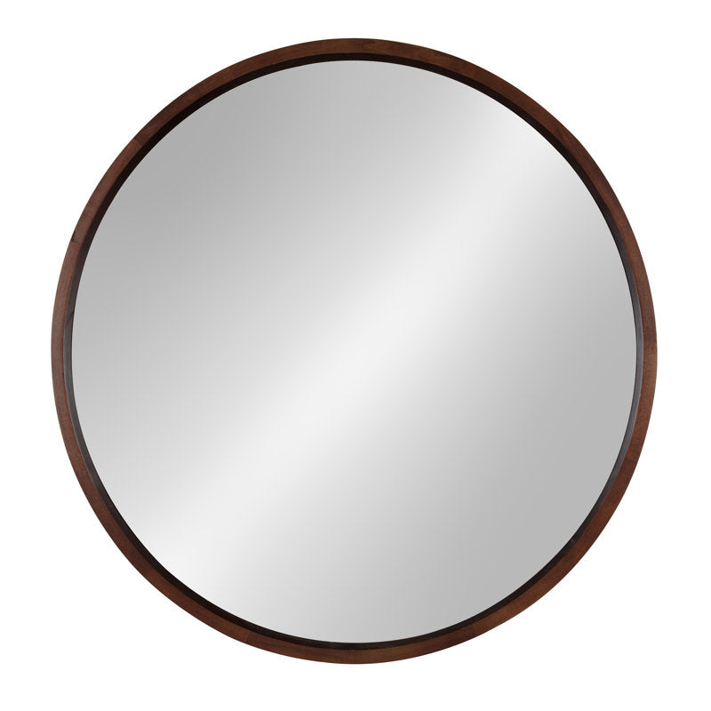 Mercury Row Loftis Mirror - Walnut Brown