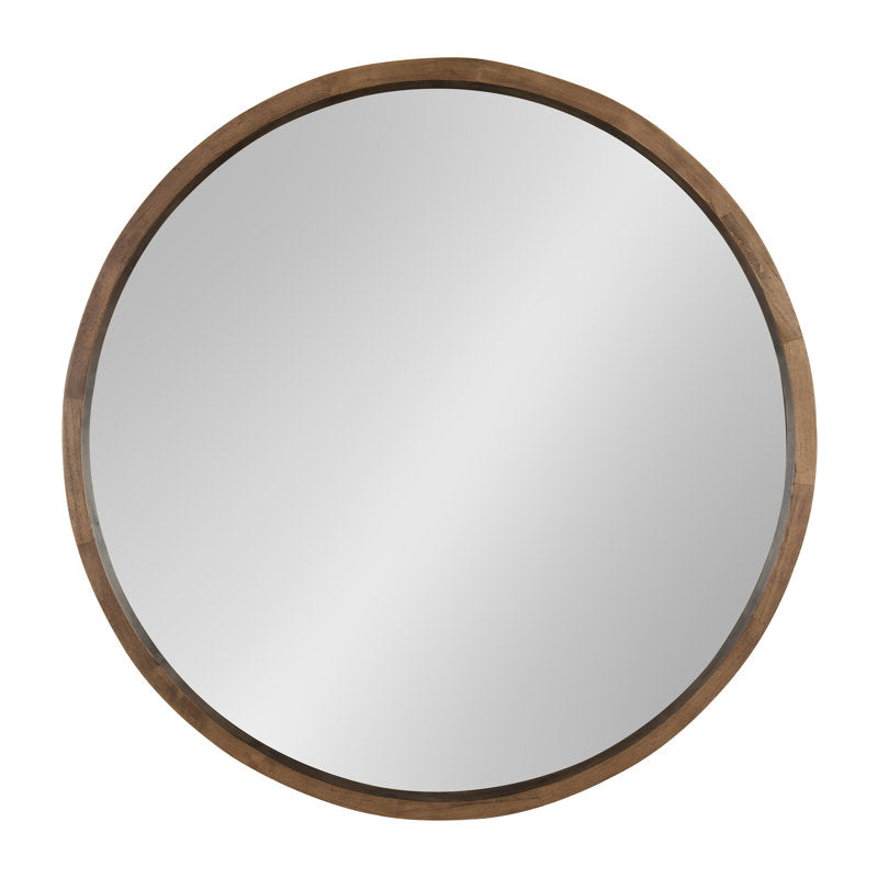 Mercury Row Loftis Mirror - Rustic Brown