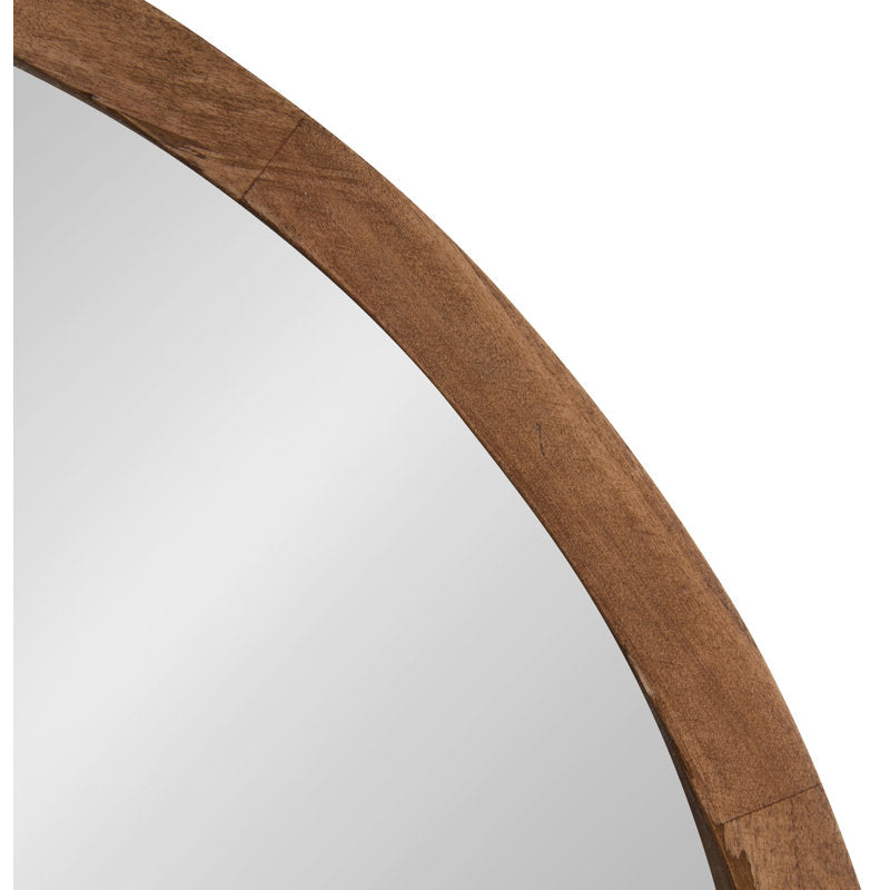 Mercury Row Loftis Mirror - Rustic Brown