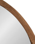 Mercury Row Loftis Mirror - Rustic Brown