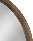Mercury Row Loftis Mirror - Rustic Brown