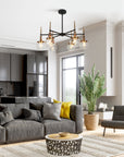 Mercer41 Loram 6-Light Dimmable Drum Chandelier