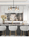 Mercer41 Loram 6-Light Dimmable Drum Chandelier
