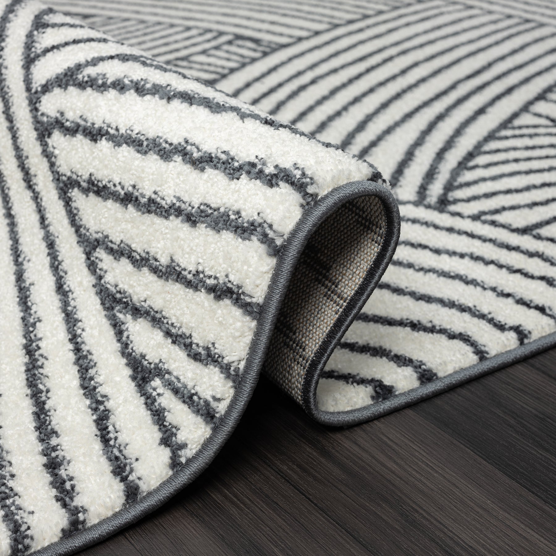 White &amp; Grey Area Rugs