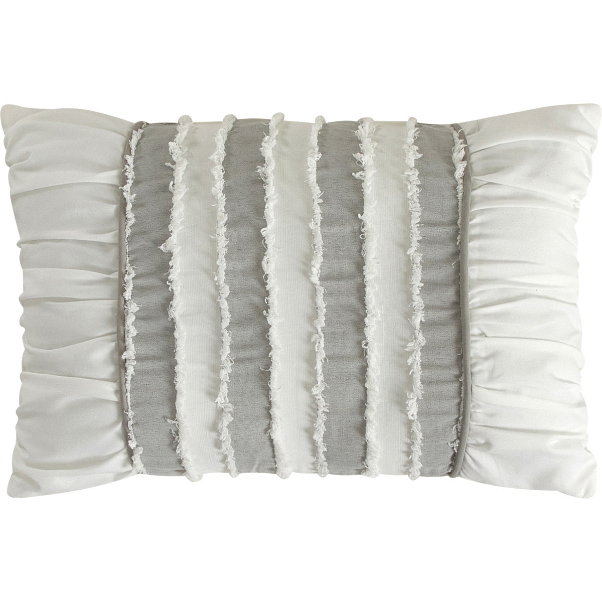 Olga 7-Piece Embroidered Comforter Set - Taupe