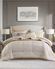 Royce Luxury Jacquard 10 Piece Comforter Set