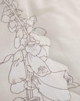 SLEEPBELLA Comforter Set, 600TC Cotton Down Alternative, 3-Piece Botanical Floral (Off-White)