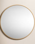 Sabine Metal Round Wall Mirror