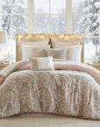 Shawnee 8-Piece Comforter Set - Blush