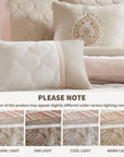 Shawnee 8-Piece Comforter Set - Blush