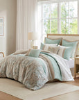 Shawnee 8-Piece Comforter Set - Seafoam