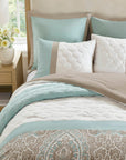 Shawnee 8-Piece Comforter Set - Seafoam