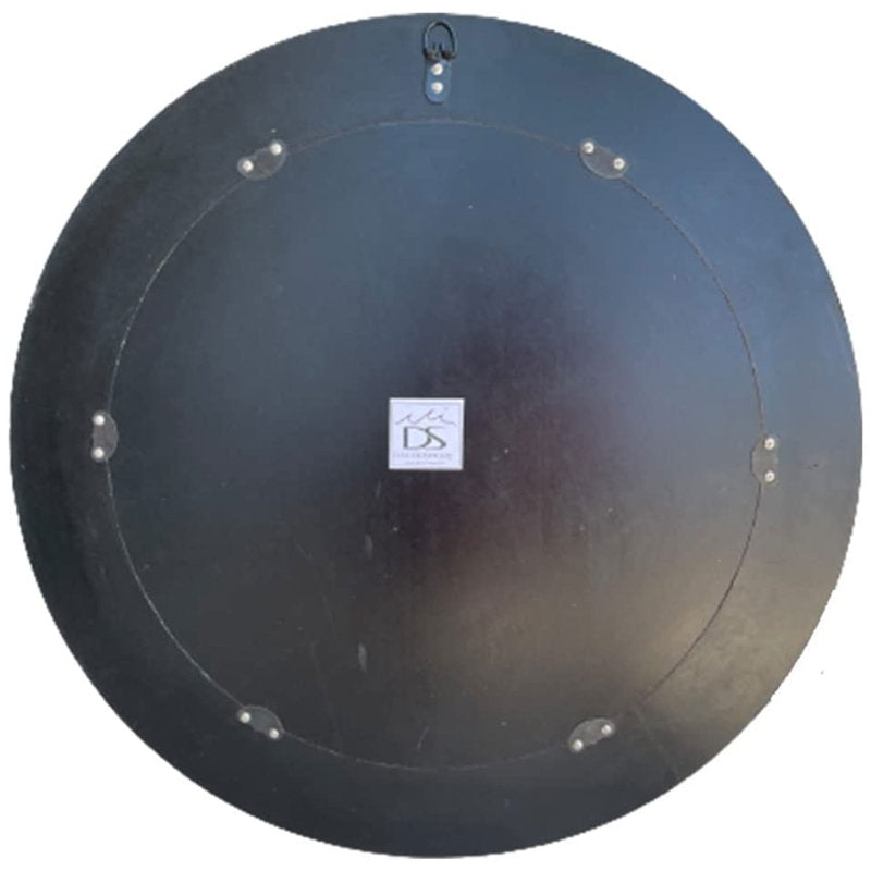 World Menagerie Toolleen Round Mirror - Silver