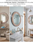 World Menagerie Toolleen Round Mirror