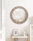 World Menagerie Toolleen Round Mirror
