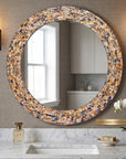 World Menagerie Toolleen Round Mirror