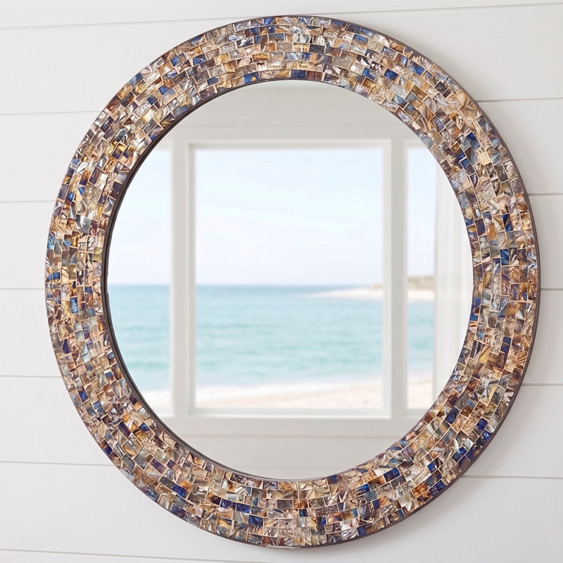 World Menagerie Toolleen Round Mirror