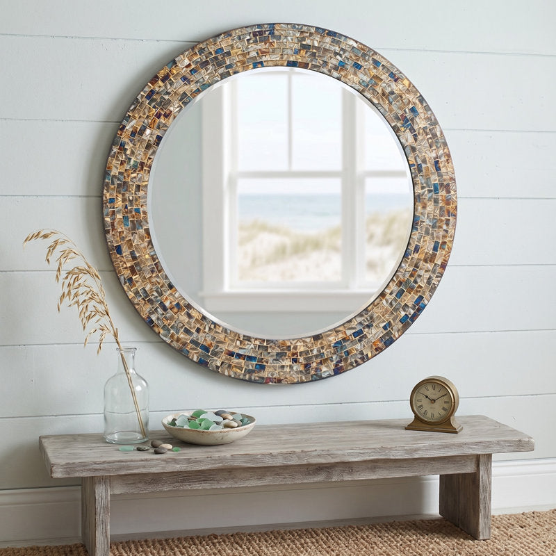 World Menagerie Toolleen Round Mirror