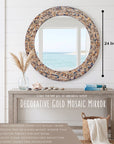 World Menagerie Toolleen Round Mirror