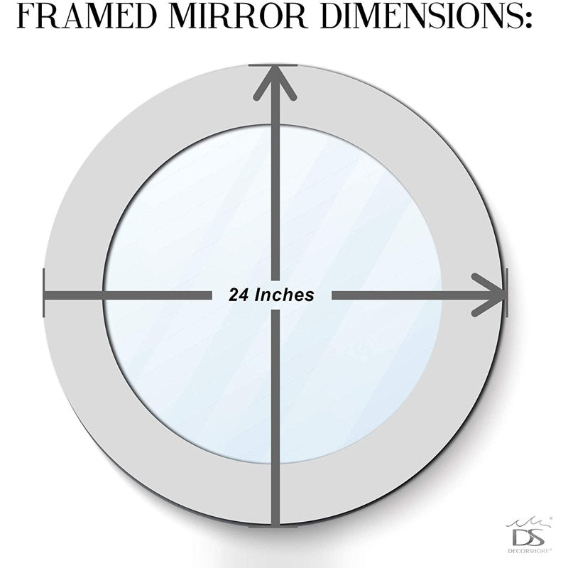 World Menagerie Toolleen Round Mirror