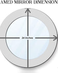 World Menagerie Toolleen Round Mirror
