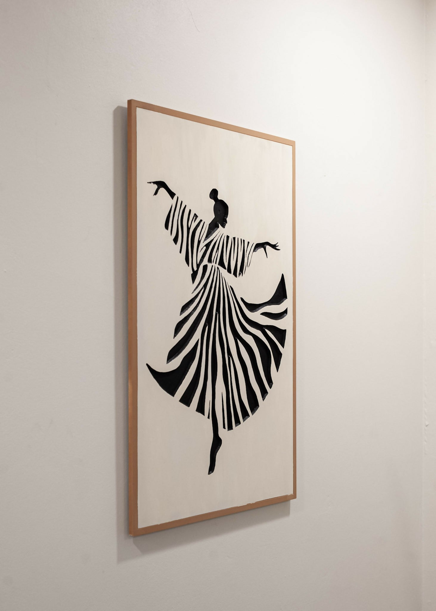 "Where Silence Dances" Hand Painted Wall Art