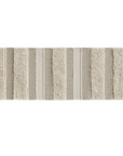 Asher Woven Texture Stripe Bath Rug