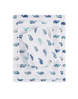 Blue Whale Boys Bed Sheet