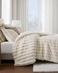 Jasmine 3-Piece Faux Fur Comforter Set