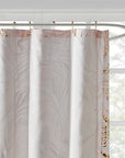 Marble Metallic Shower Curtain