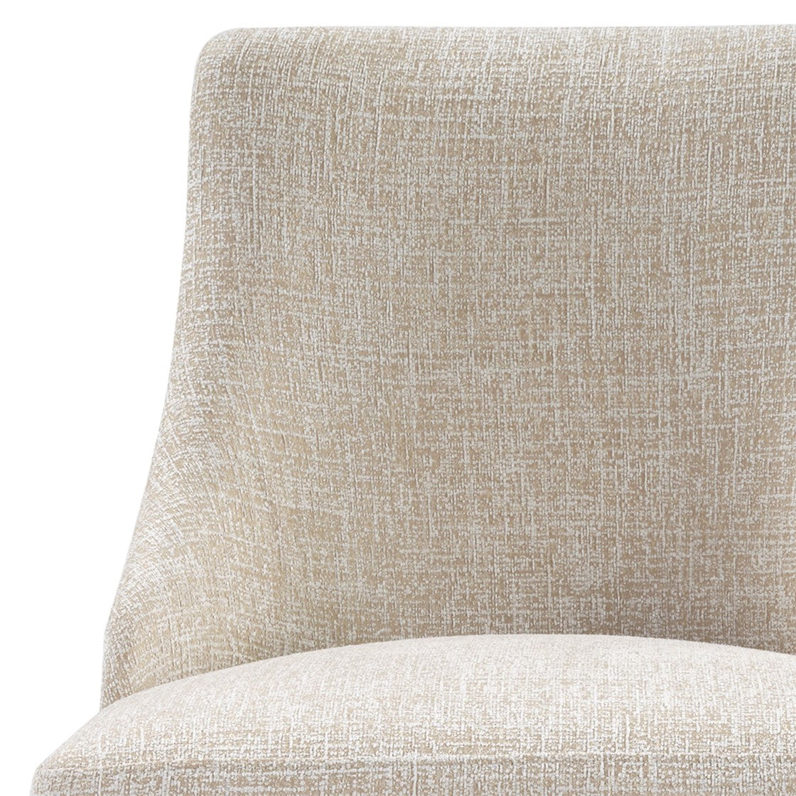 Madison Park Bryce 26"H Upholstered Counter Stool with Metal Base