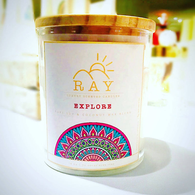 RAY Scented Candle - EXPLORE