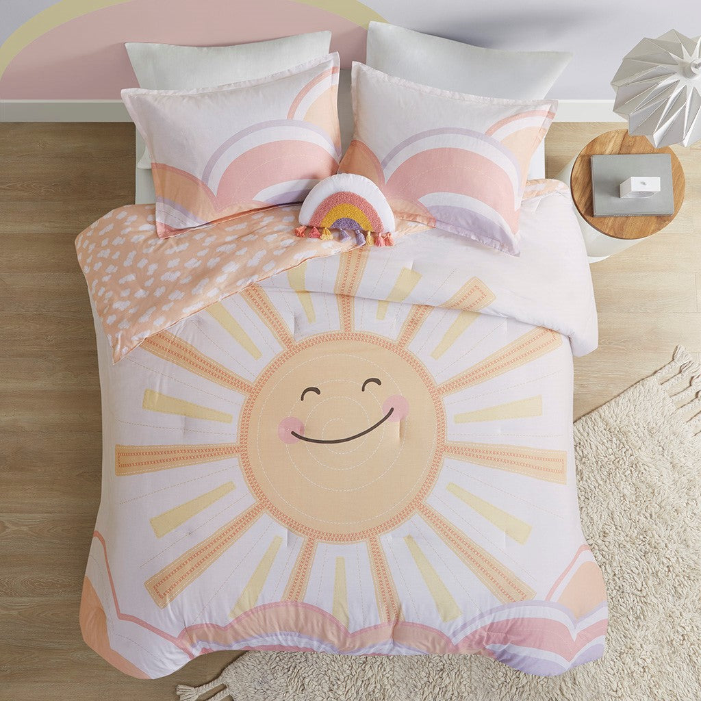 Dawn Sunshine Reversible Comforter Set