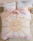 Dawn Sunshine Reversible Comforter Set