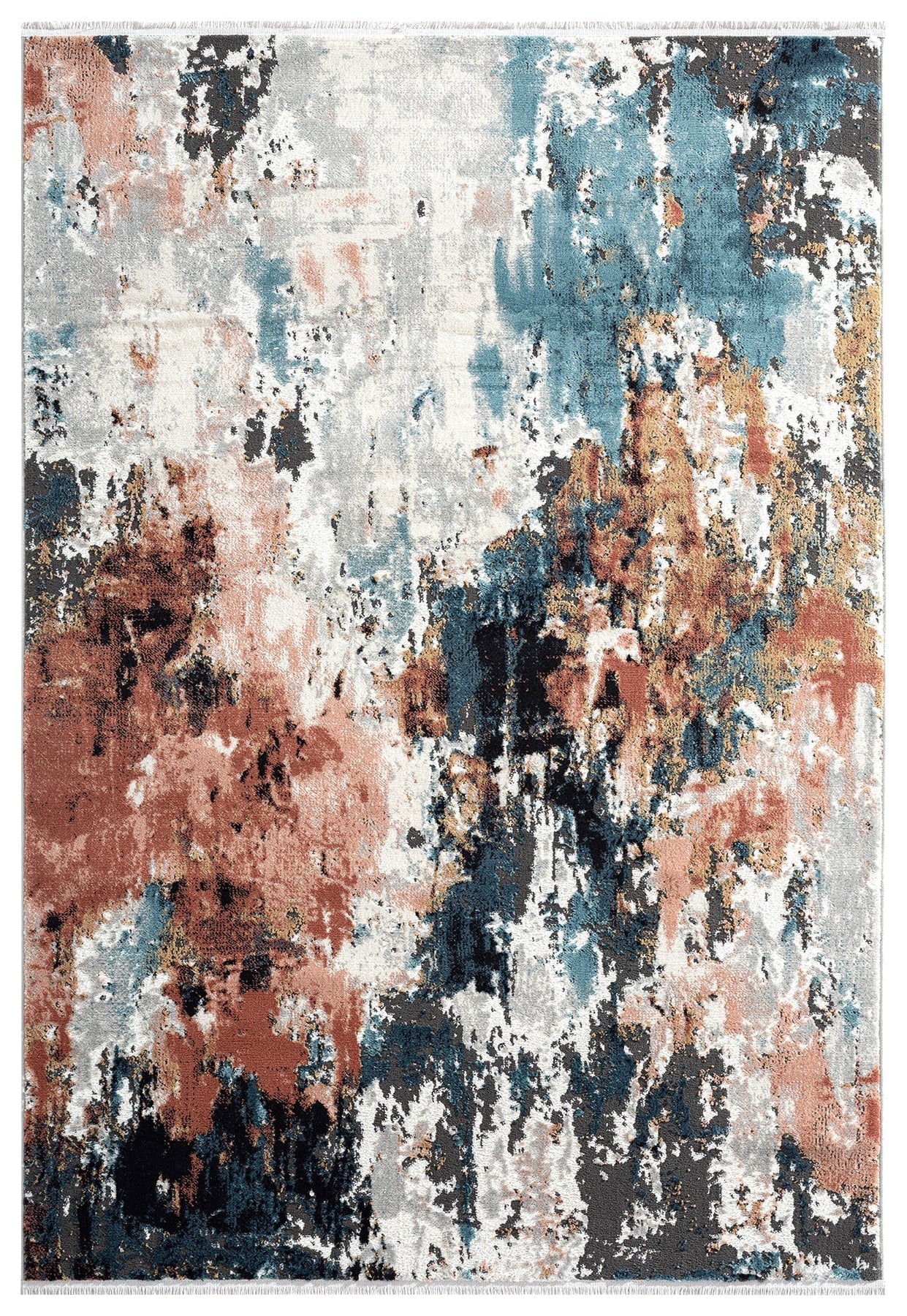 Abstract Cankiri 5&#39;3&quot; x 7&#39; 6&quot; Area Rug