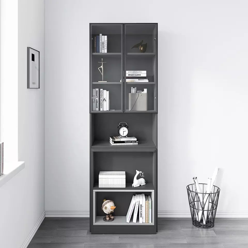 Adjustable Bookshelf &amp; Office Desk - Multifunctional Furniture