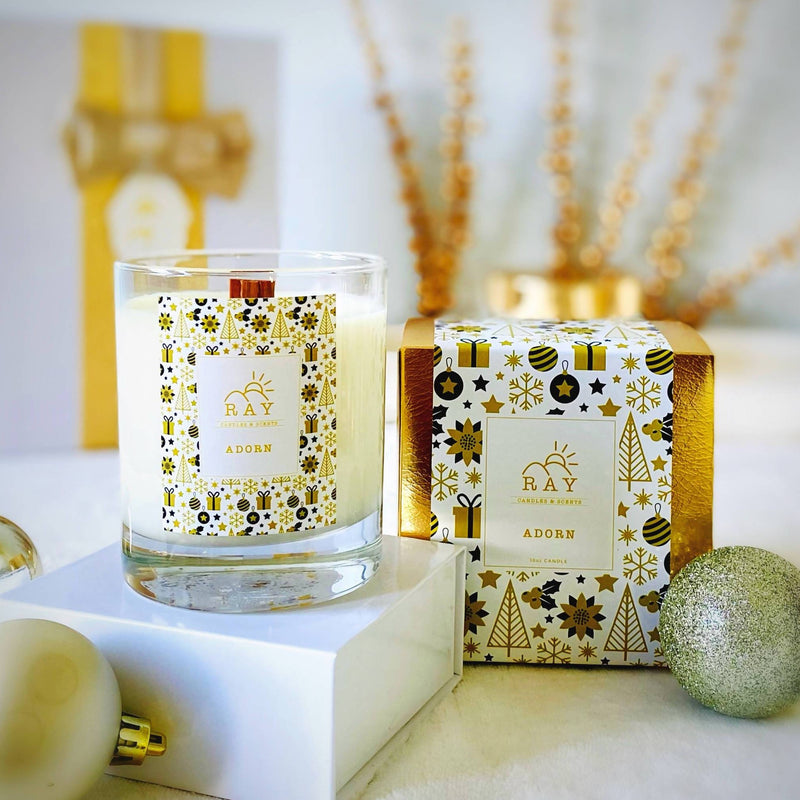 ADORN Christmas Candle - The Jardine Store