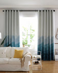 Blue Horizon Curtain Panels - The Jardine Store