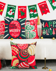 Christmas Cushion Pillow (FILLING INCLUDED) - The Jardine Store