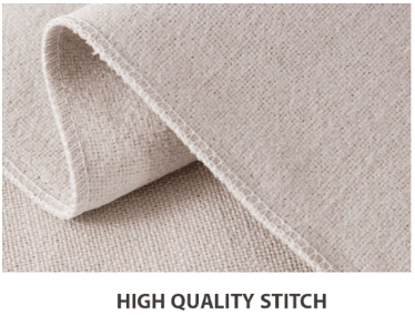 Fashion high quality Plain Pattern Linen Cushion Pillow (FILLING INCLUDED) - The Jardine Store