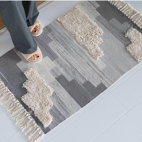 Modern Design Handmade Tufted Floor Mat 60CM (W) X 90CM (L) - The Jardine Store