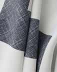 Montanez Grey & White Curtain Panel - The Jardine Store