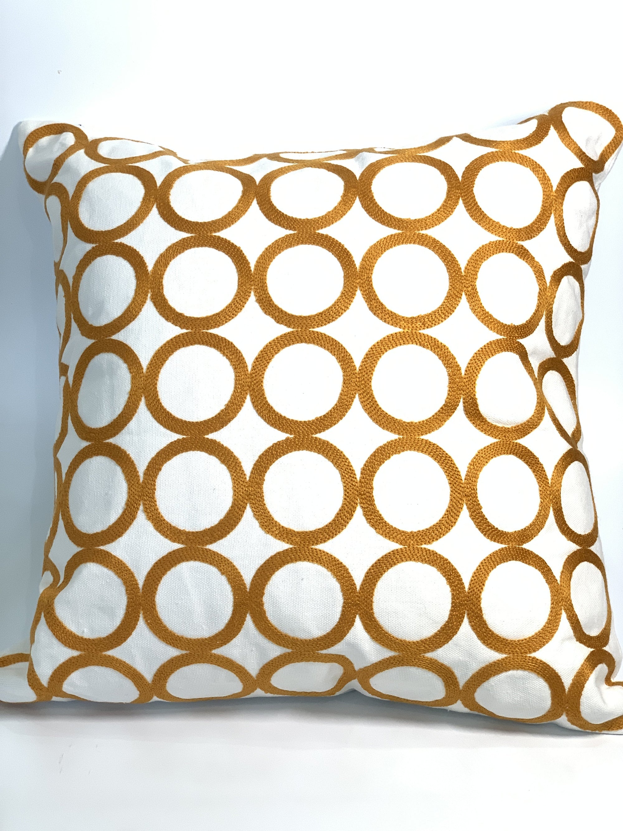 New design cotton fabric embroidery cushion pillows (FILLING INCLUDED) - The Jardine Store