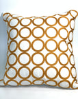 New design cotton fabric embroidery cushion pillows (FILLING INCLUDED) - The Jardine Store