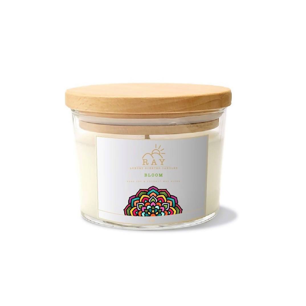 RAY Scented Candle - BLOOM - The Jardine Store