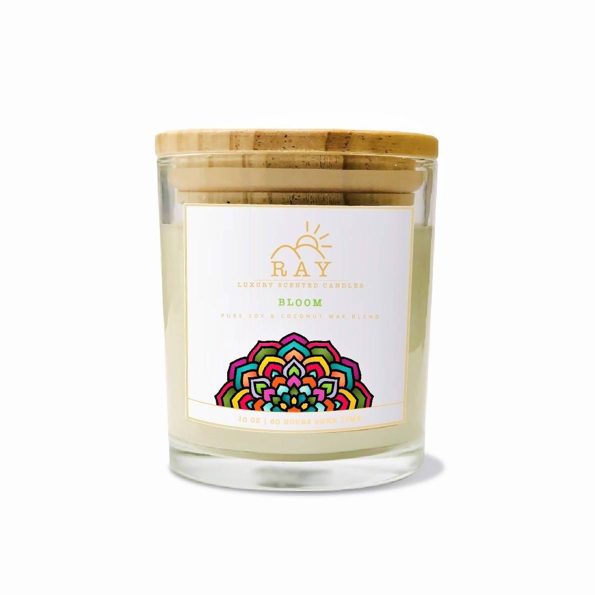 RAY Scented Candle - BLOOM - The Jardine Store