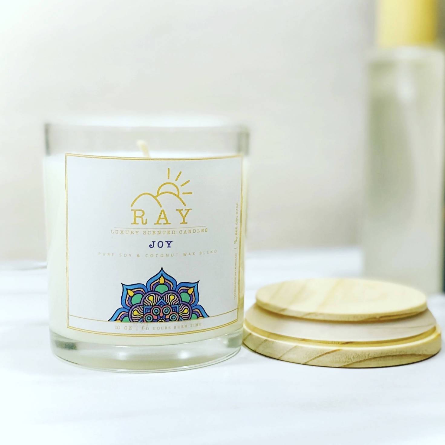 RAY Scented Candle - JOY - The Jardine Store