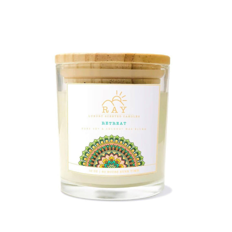 RAY Scented Candle - RETREAT - The Jardine Store